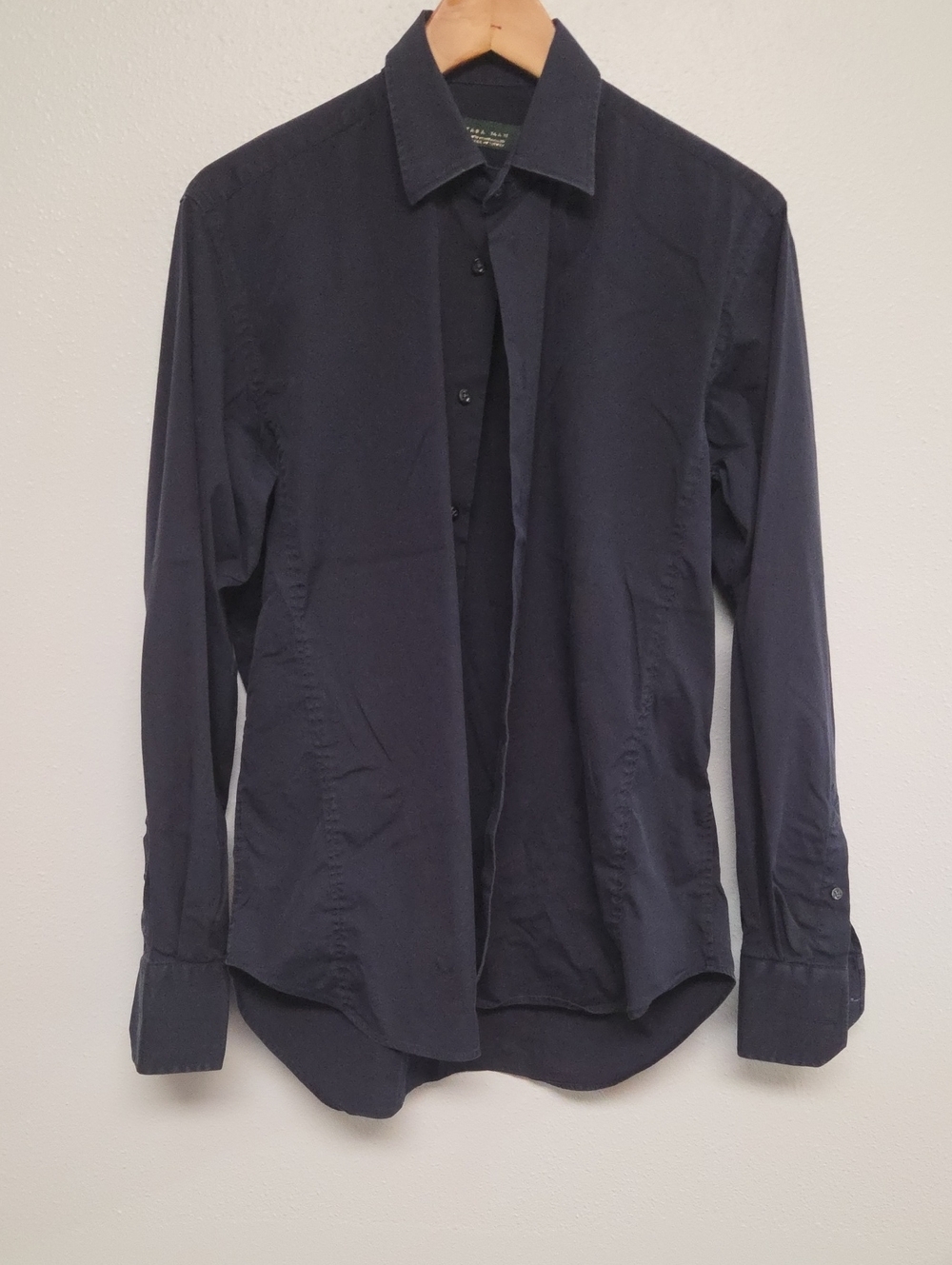 Zara Black Button Down Shirt.